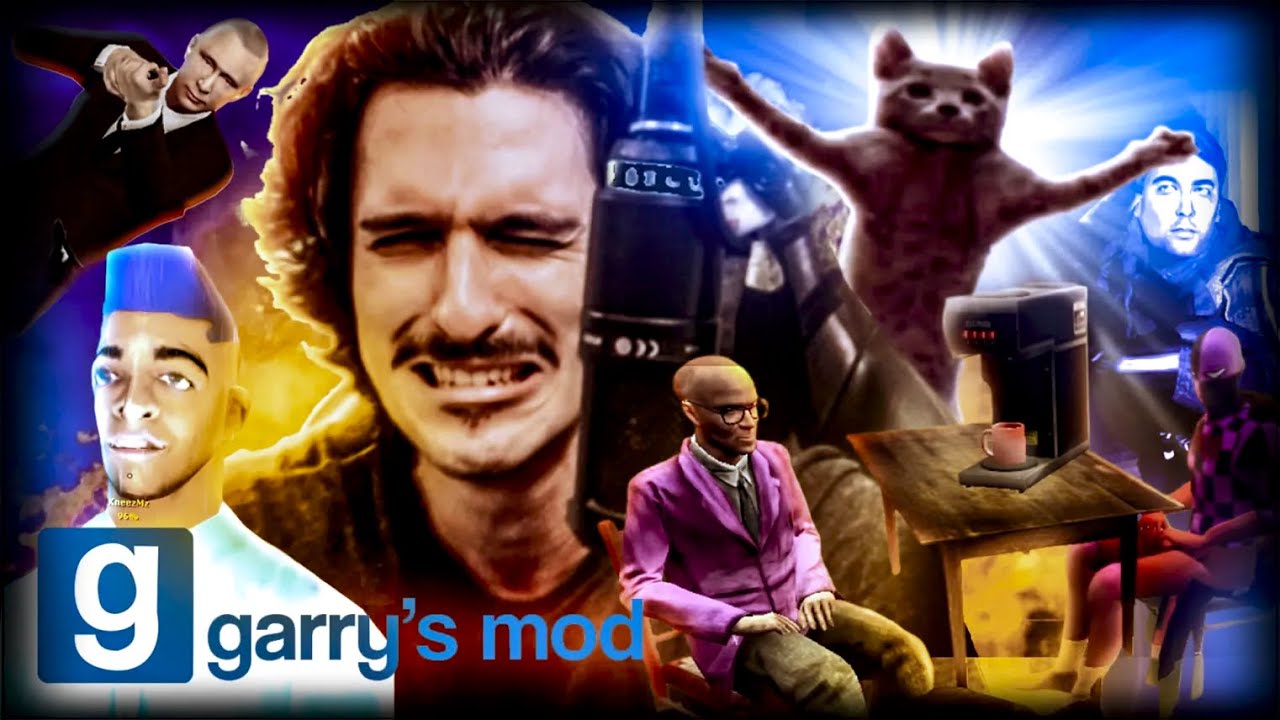 MAPAS LOUCOS E A FUGA DO GATO DE BOLAS  // GMOD