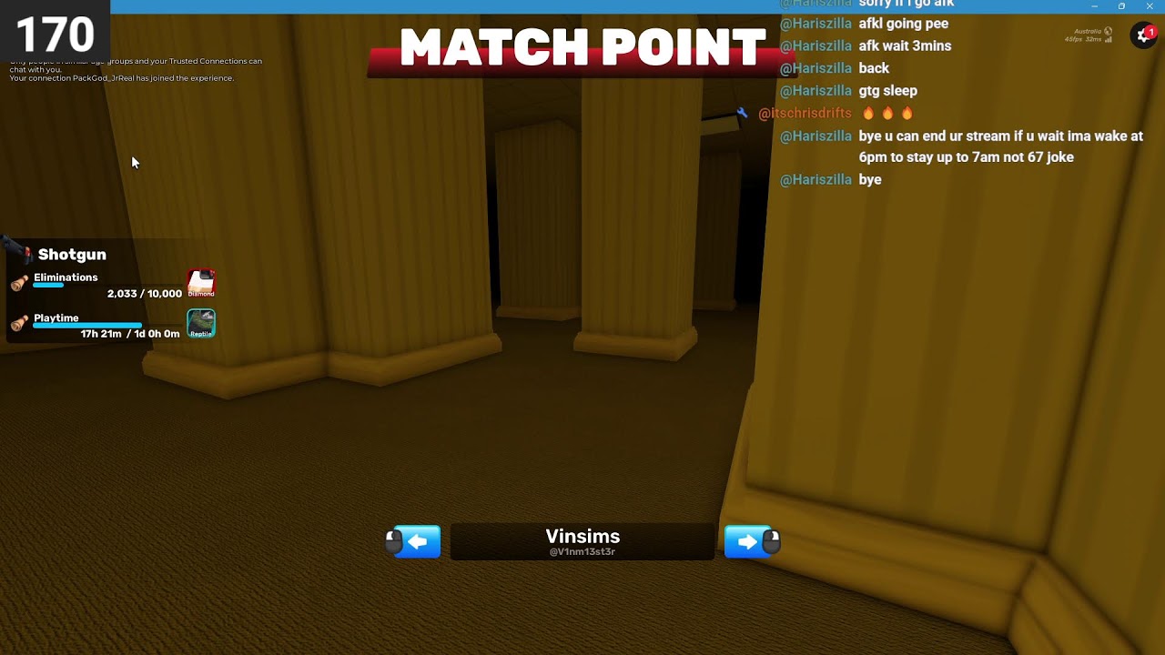 Playing Roblox Rivals