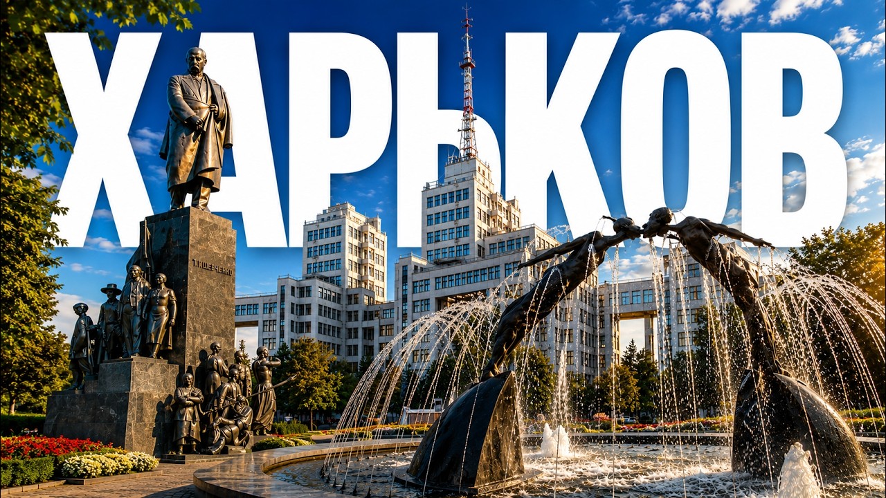 🏡 ХАРЬКОВ | Столица парков и фонтанов Украины