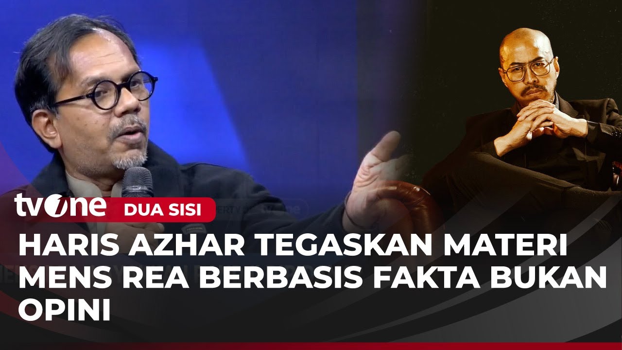 Haris Azhar Bongkar Isi Show 'Mens Rea': yang Dibicarakan kan Fakta | Dua Sisi tvOne