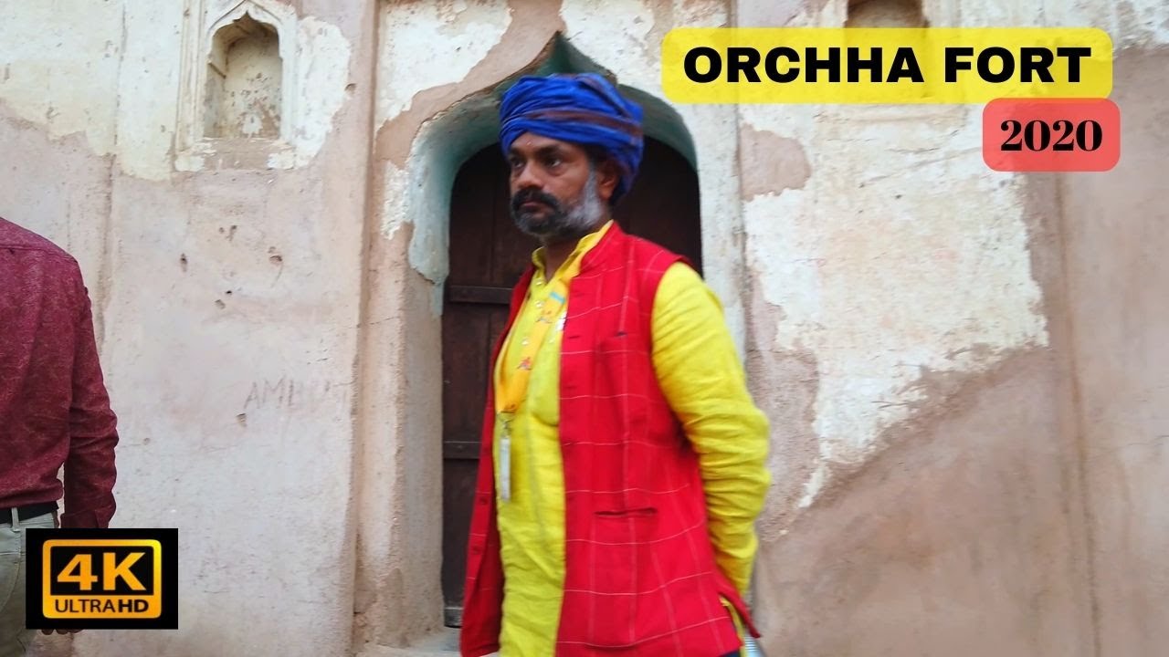 4K 🇮🇳 Madhya Pradesh 2020 - Orchha Fort Complex - India walking tour | She' Walkin in Madhya Pradesh
