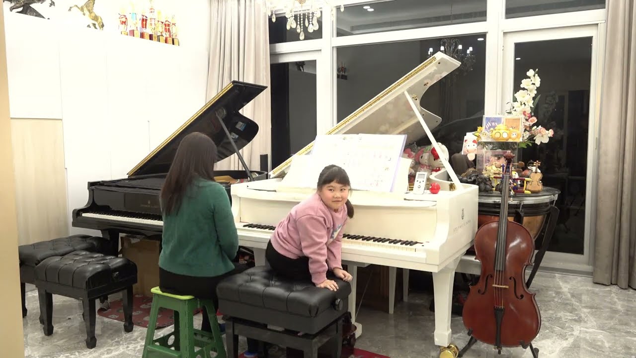 【🦄🥰🌸廖芸彤🌸🥰🦄】【🍓#卡農🍓】2026/02/08【🤗帕海貝爾 D大調卡農 Canon In D Johann Pachelbel🤗】🎯🦄#柏克里音樂🦄🎯【🌸👸#台中市建功國小👸🌸】😘😊😎🥳🤩🥇
