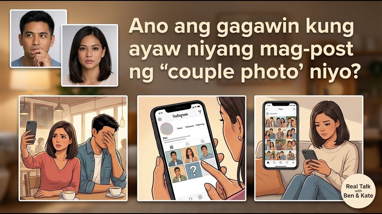 Ano ang gagawin kung ayaw niyang mag post ng couple photo niyo?