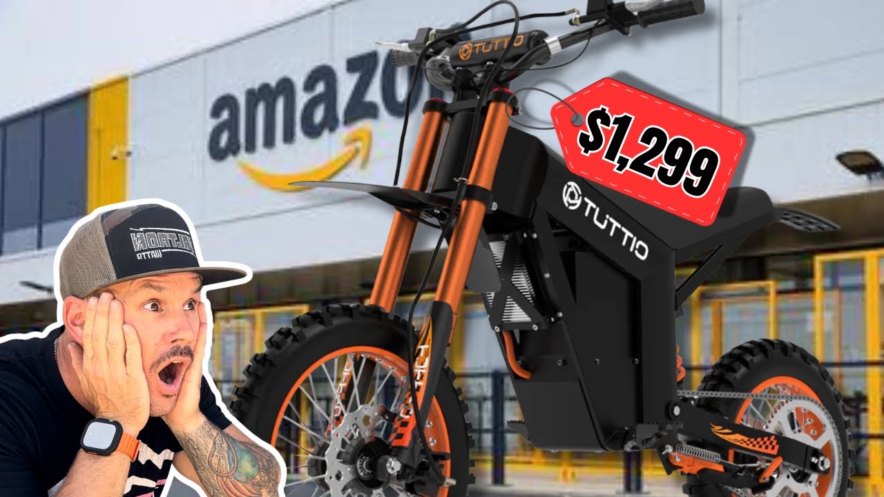 I Bought The Cheapest Electric Dirt Bike On Amazon! Tuttio Soleil 01 #dirtbike 