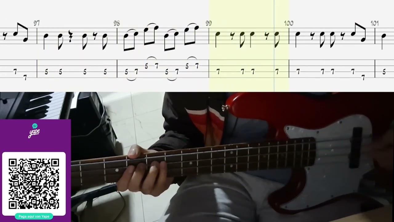 Los Violadores - Sentimiento Fatal - Bass Tab