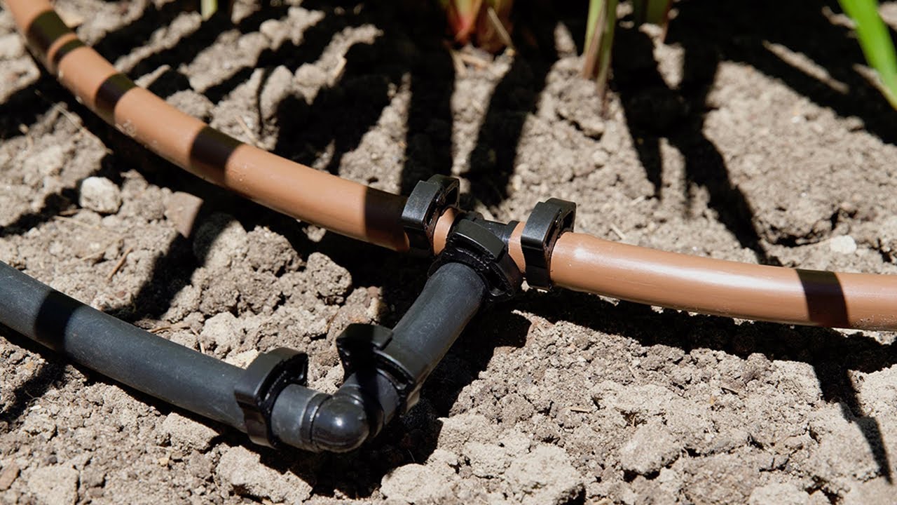 How to install a drip irrigation watering system