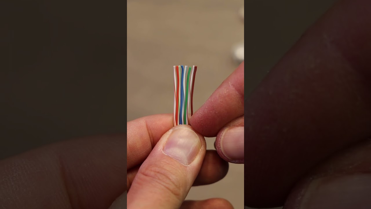 Zaciskanie końc&oacute;wek RJ-45 na kablu LAN