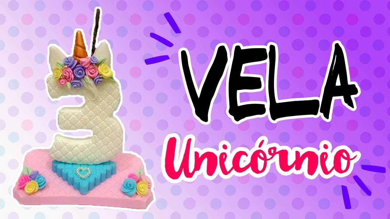 VELA UNICÓRNIO - por Faby Rodrigues