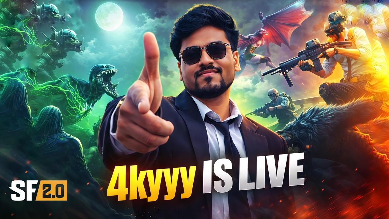 Scarfall 2.0 : Samrat Rank Push | Scarfall 2.0 live | 4kyyy Gaming live