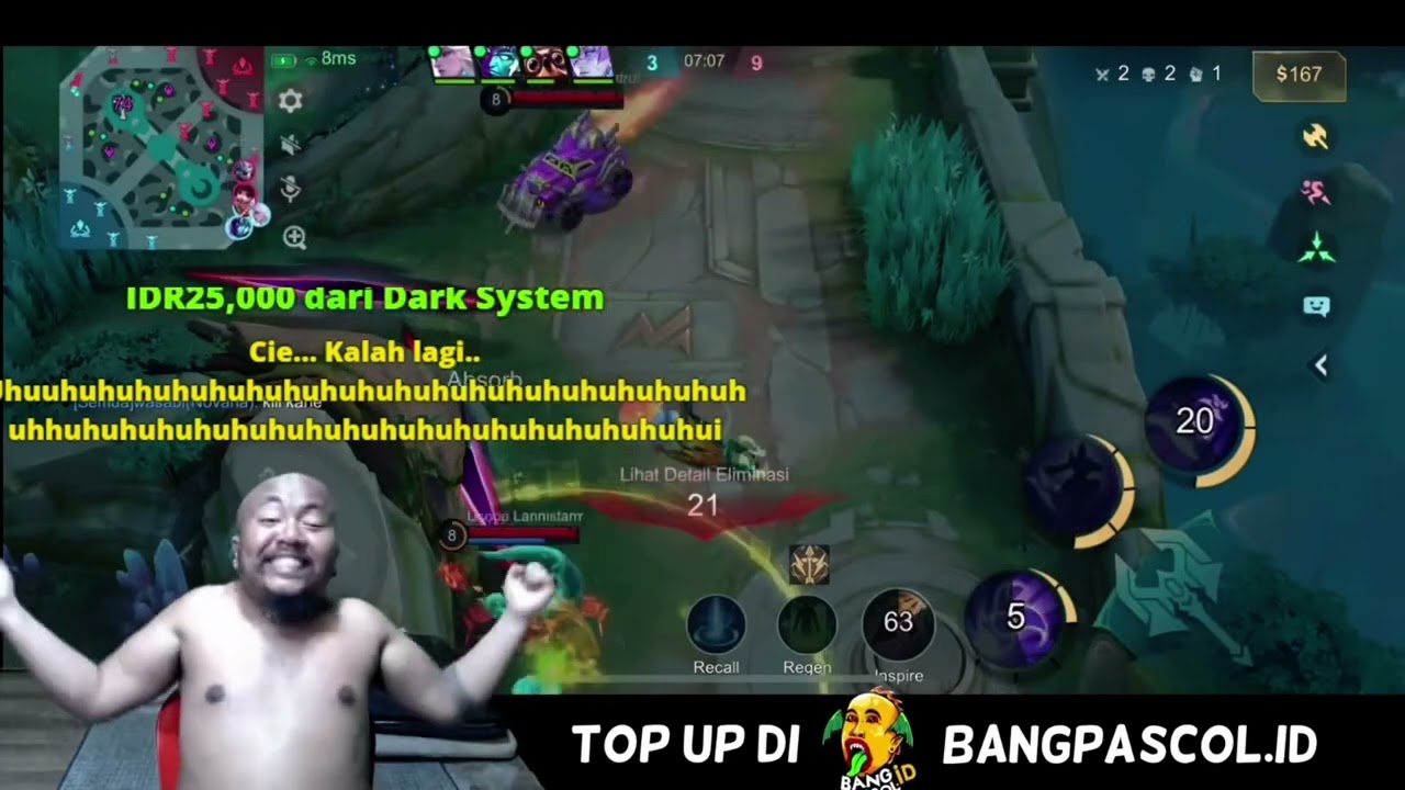 PASCOL BAHAGIA BANGET SETIM BARENG FULL MAGE !! PENONTON IKUT BAHAGIA WKWK