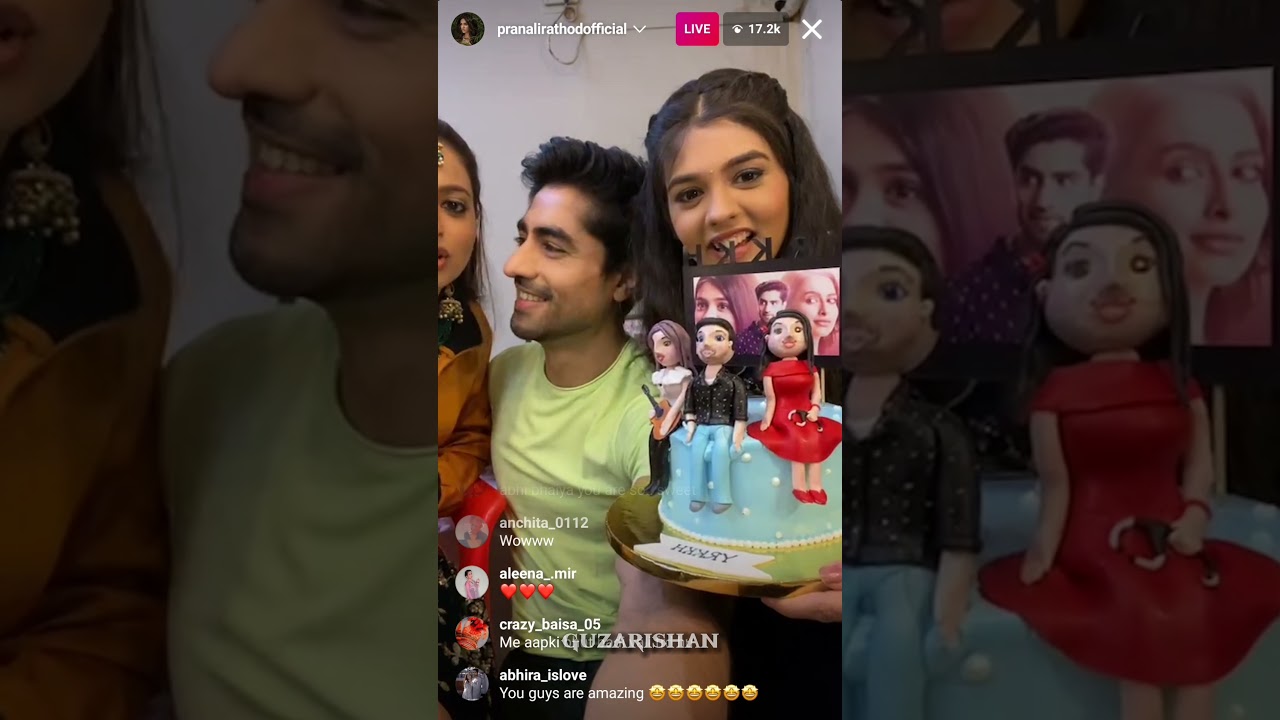 ABHIRA LIVE / NEW / CAKE CUTTING / YEH RISHTA KYA KEHLATA HAI / YRKKH / HARSHAD / PRANALI / AAROHI