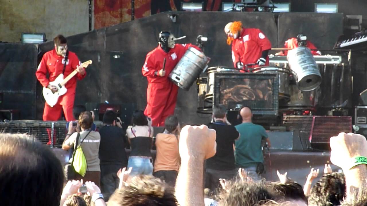 SLIPKNOT - Wait And Bleed live (Sonisphere 2011 - Terra Vibe Athens Greece) HD