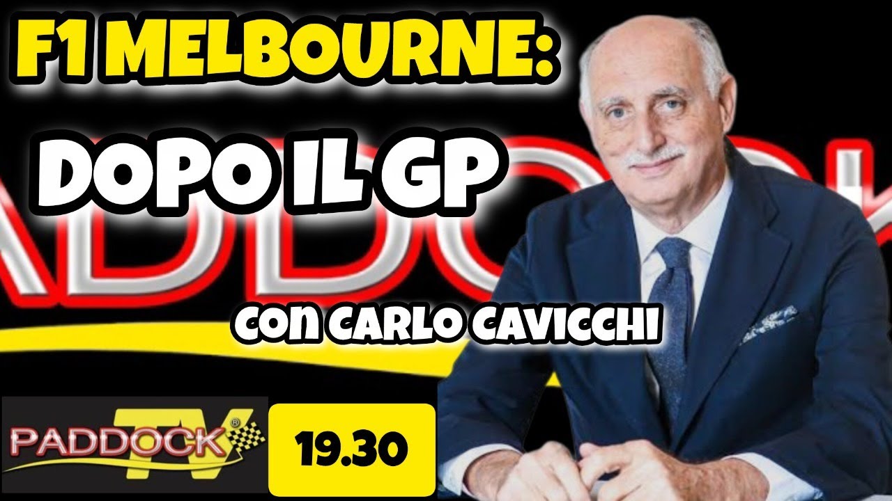 F1 MELBOURNE: DOPO IL GP