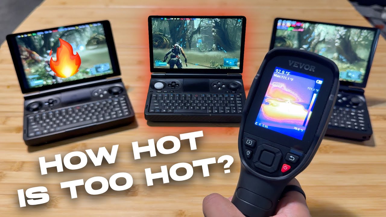 GPD Win Mini Heat Comparison 