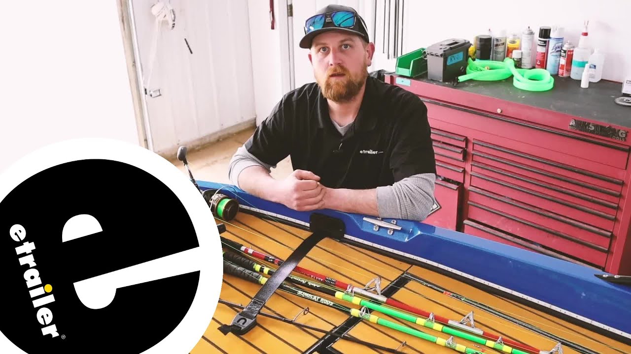 etrailer | An In-Depth Look at the RodBuckle Retractable Fishing Rod Tie-Down Strap