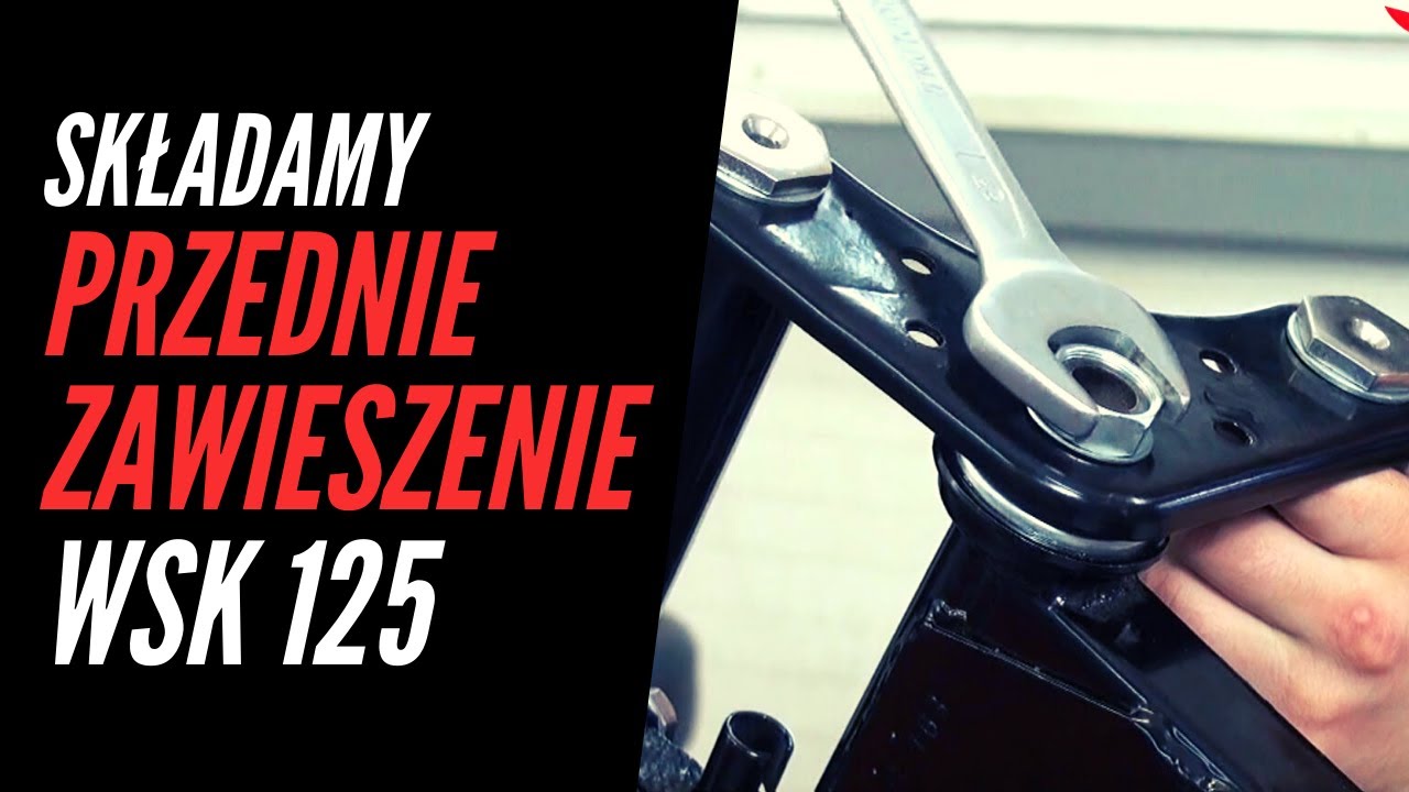 Jak złożyć przednie zawieszenie w WSK 125?