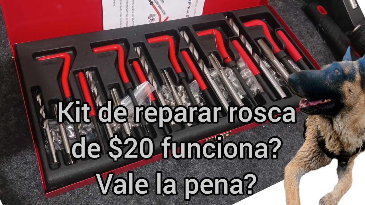 kit de reparar roscas chino... funciona? vale la pena? como se usa #temu #review
