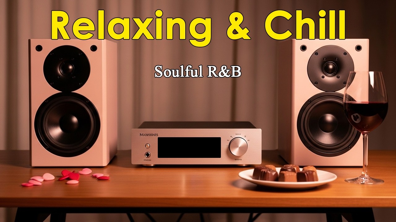 Relaxing & Chill x Soulful R&B - Relaxation Warm Cafe Ambience for Study, Chill & Focus