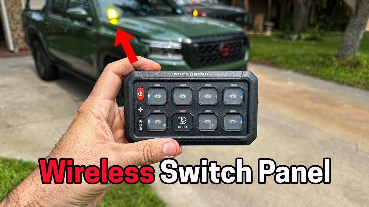 MicTuning Wireless Switch Panel Install