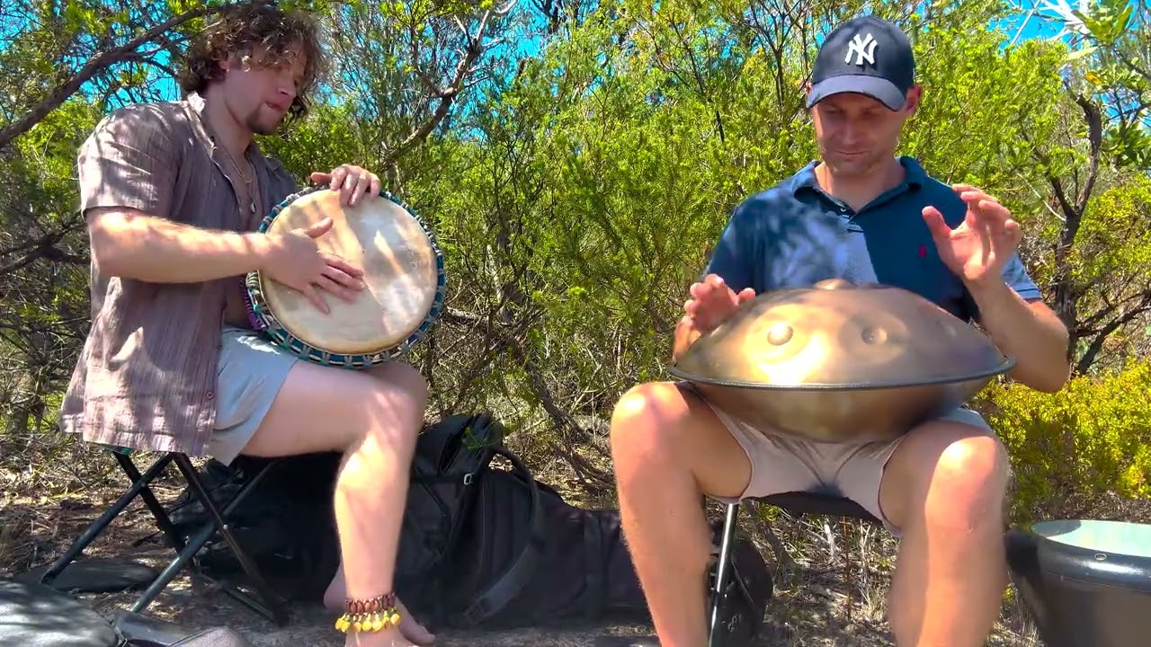 Handpan with Djembe (Harmonic Minor) - Mistaken Enemy