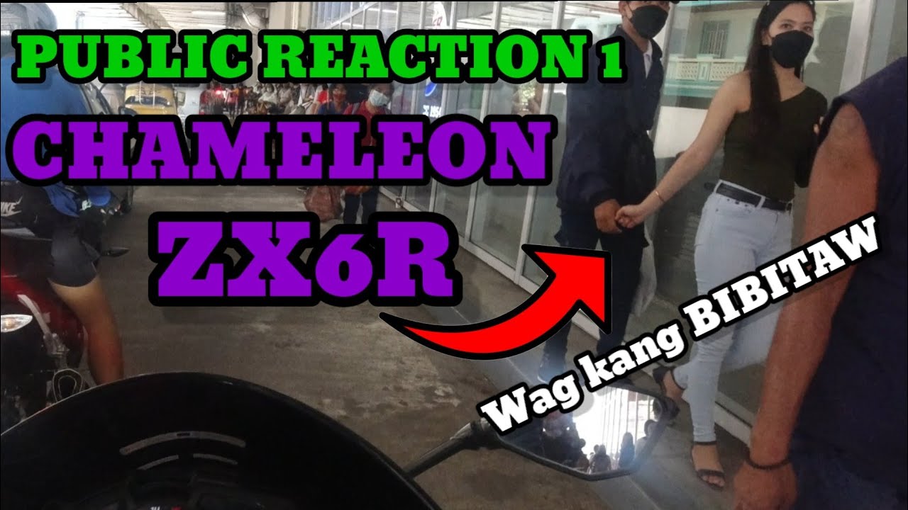 PUBLIC REACTION PART 1 | CHAMELEON ZX6R | MOTO YORZKY | DECAL REPUBLIC | SPYDER PHILIPPINES
