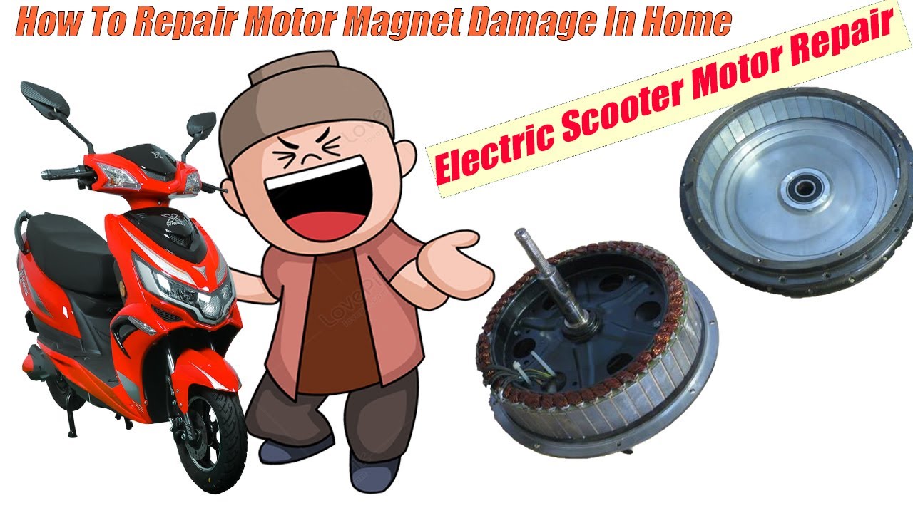 How To Electric Scooter Motor Magnet Problem |48V,60V,72V | make electric scooter hub motor |1500w