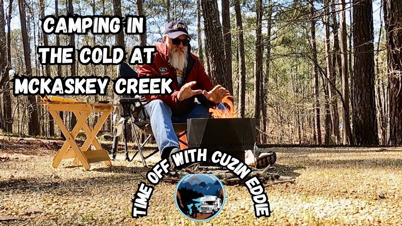 A cold weekend at McKaskey Creek Campground