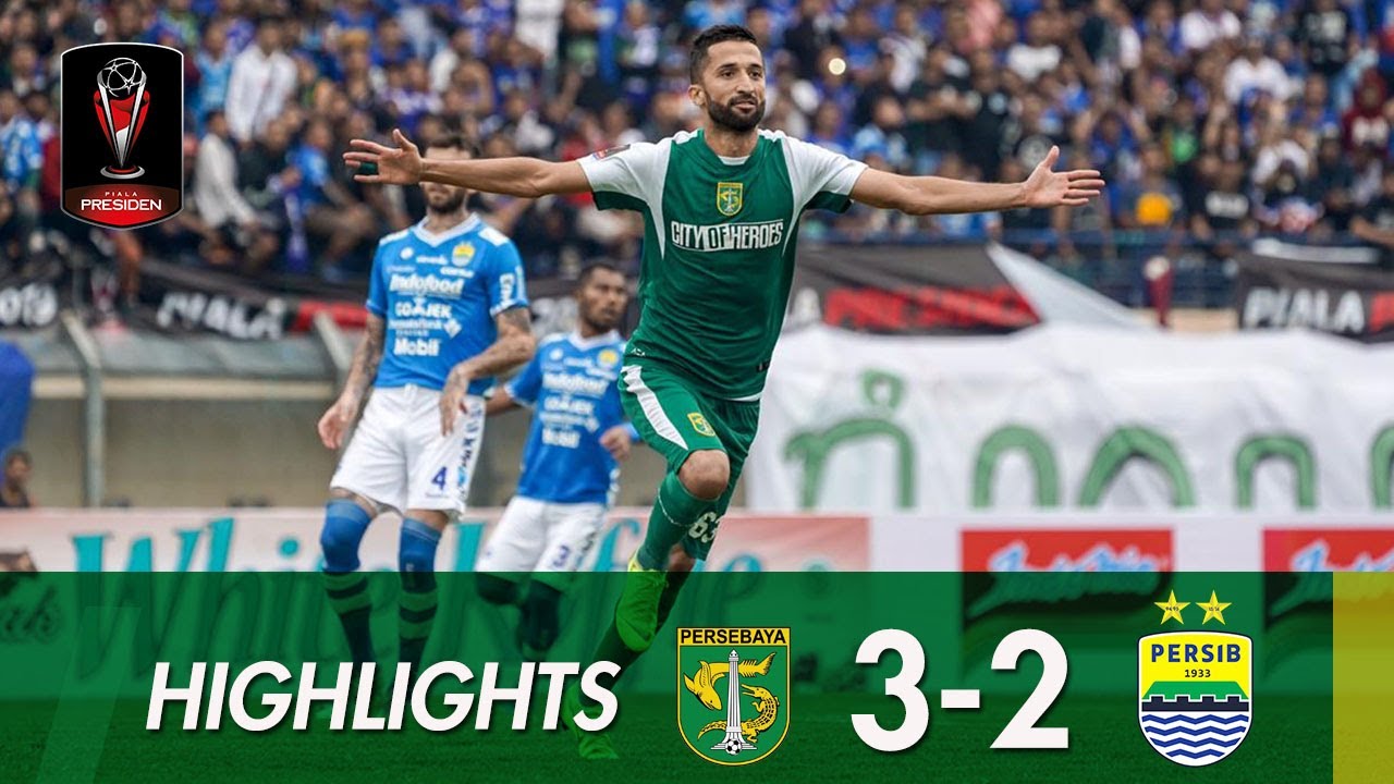 [HIGHLIGHTS] Persebaya vs Persib | Grup A Piala Presiden 2019