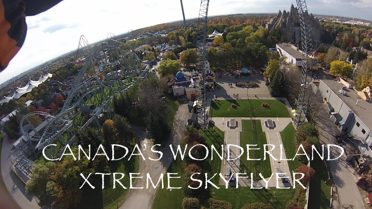 Xtreme skyflyer rider POV