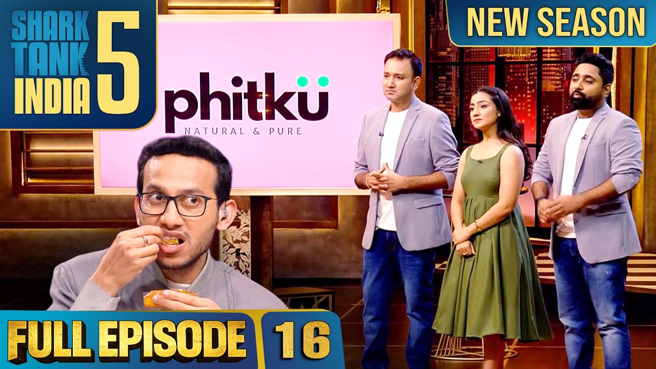 Shark Tank India S5 | Full Episode 16 | Revolutionizing Food, Wellness & EdTech! | New Season