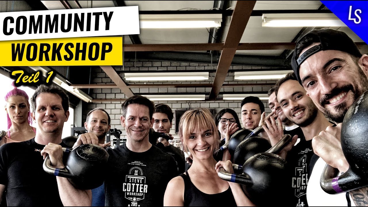 Kettlebell Community Workshop mit STEVE COTTER - (TEIL1)