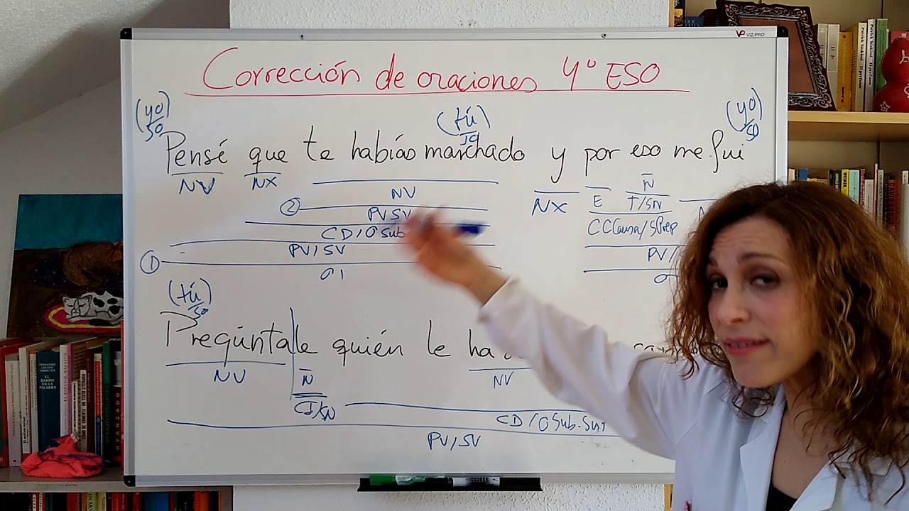 S. Com. 3. Corrección oraciones compuestas 4º ESO