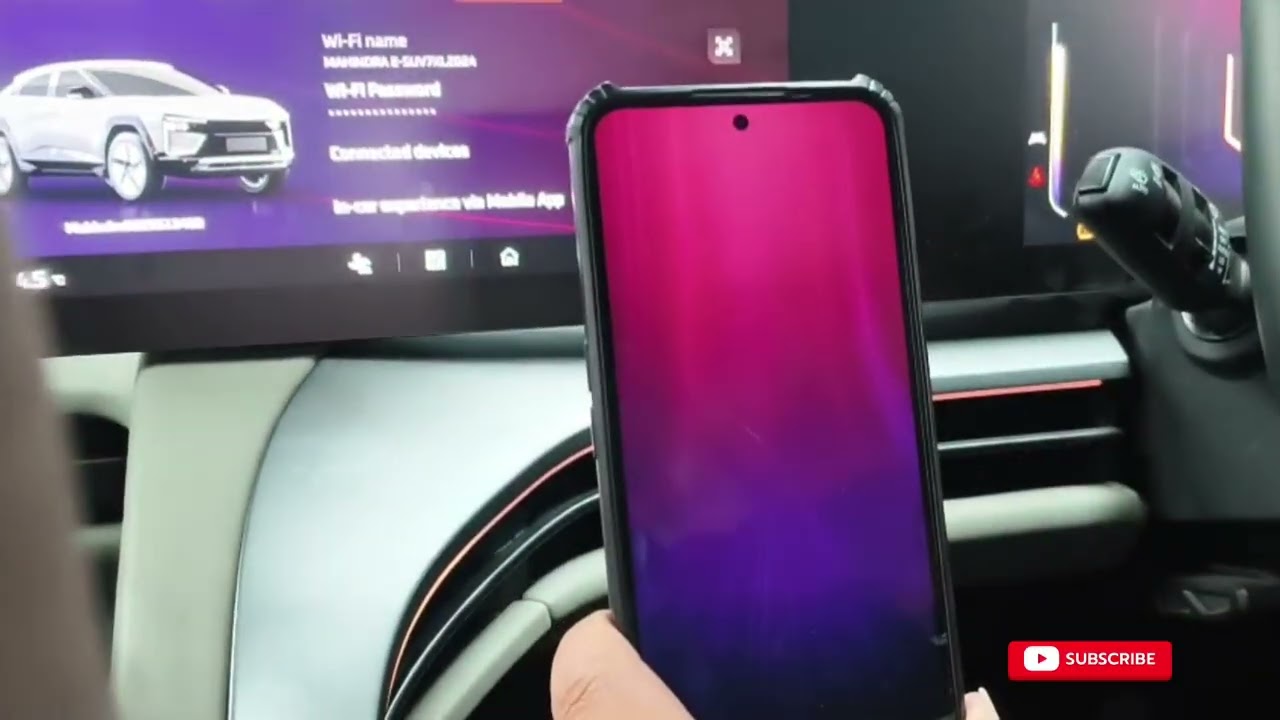How to connect In car experience and BYOD Mahindra New XEV BE6/9E/XUV7XO/XEV9S #mahindraelectric