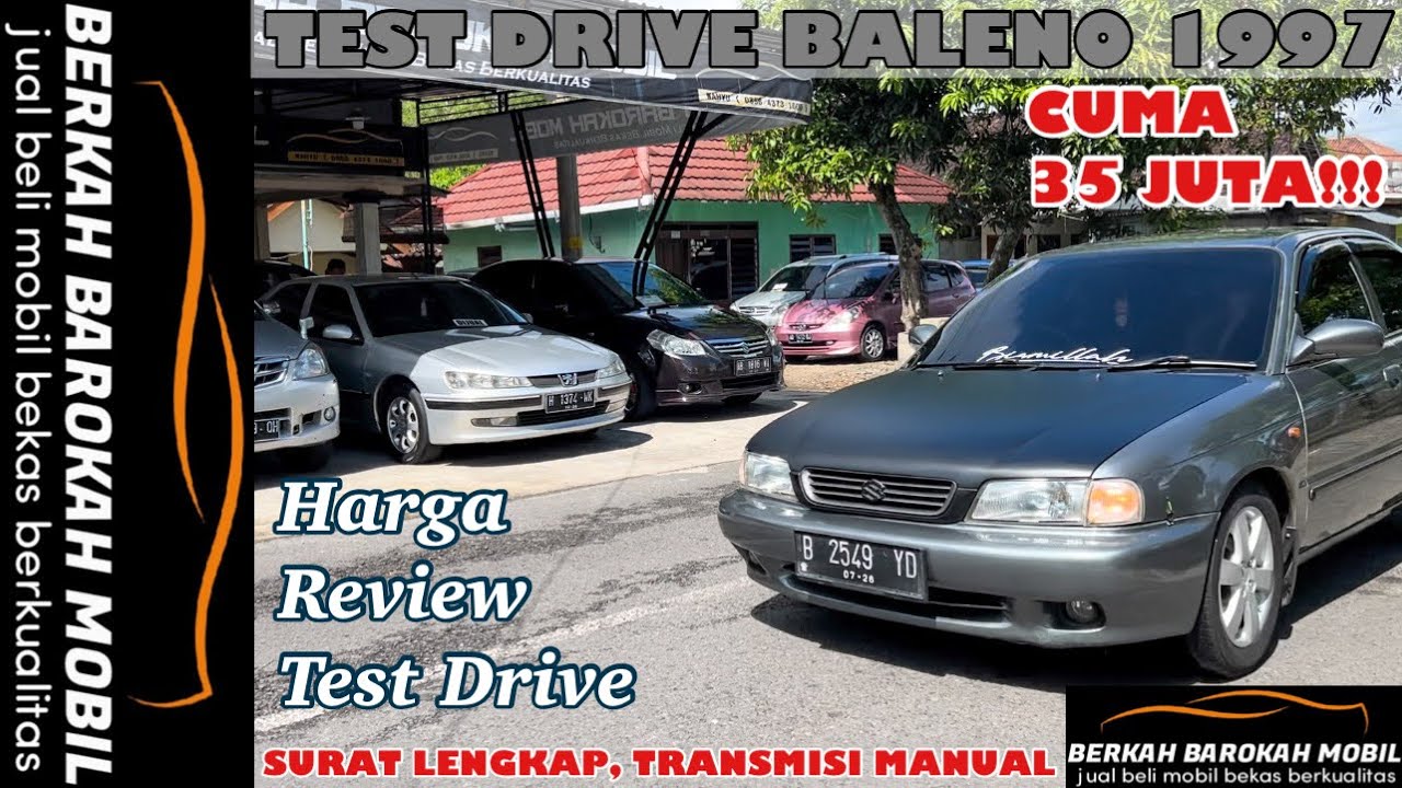 TEST DRIVE BALENO 35 JUTA‼️TRANSMISI MANUAL THN 1997‼️SIAP MUDIK‼️