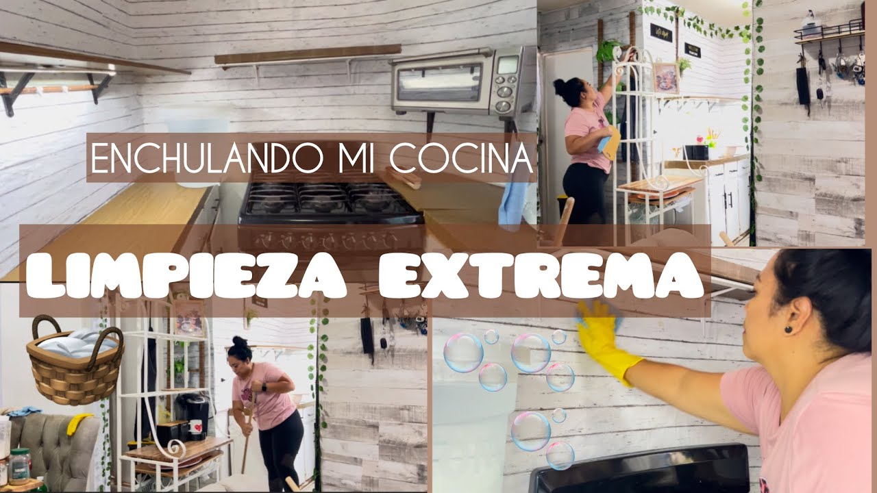 🫧LIMPIEZA DE MI COCINA  MUY SUCIA 😱CUANTO SIN LIMPIAR ESTÁ ÁREA🥲 🧼🫧