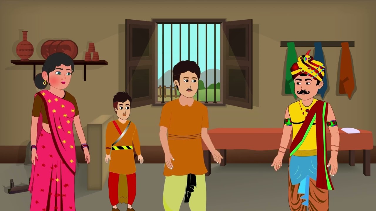 Hindi story of village a poor family 