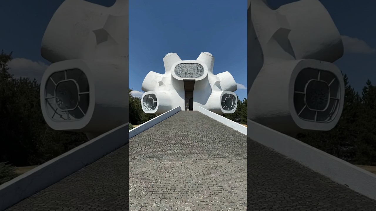🇲🇰🇭🇷🇸🇮🇲🇪 Spomeniks of Former Yugoslavia: #fyp #architecture #spomenik #yugoslavia #balkan