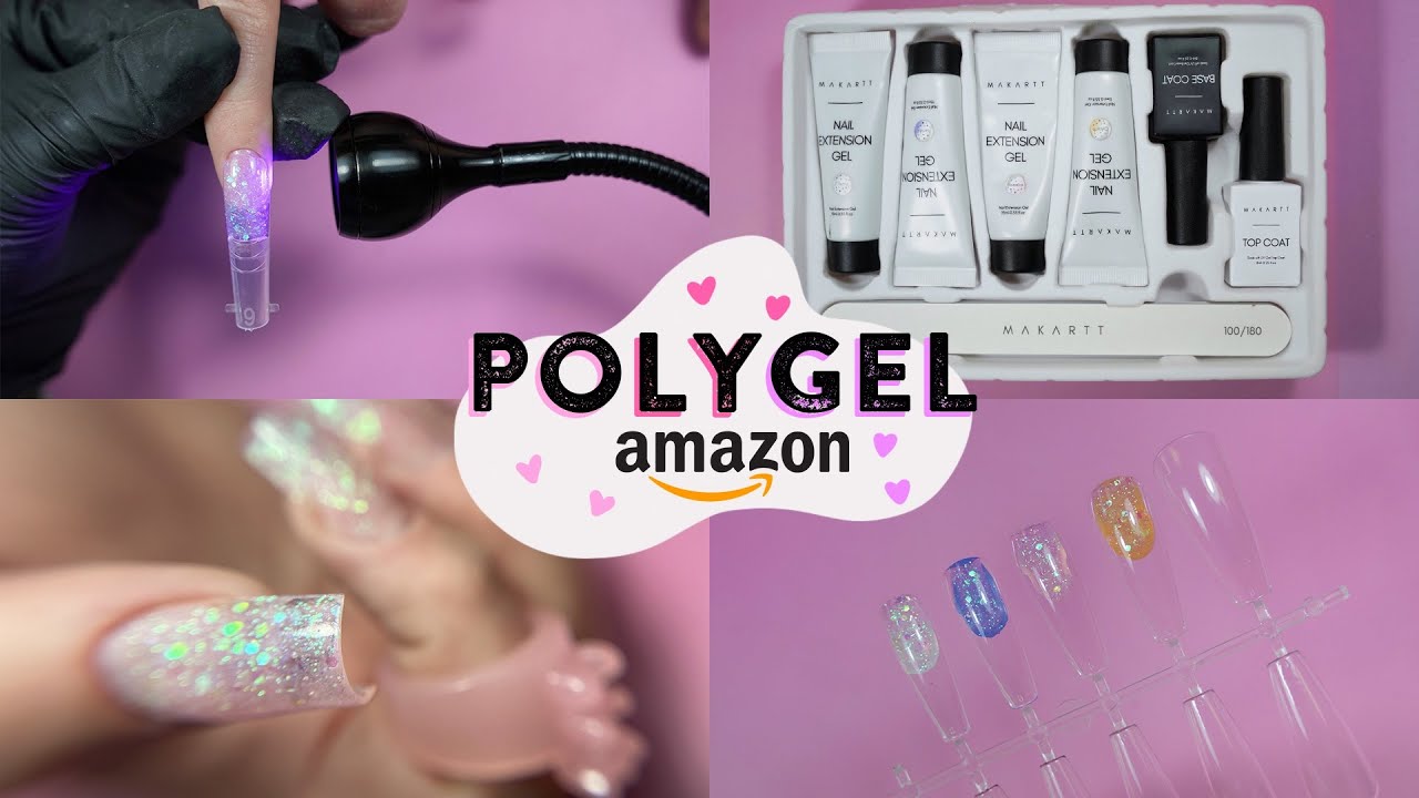 Crash teste kit polygel amazon 🌷