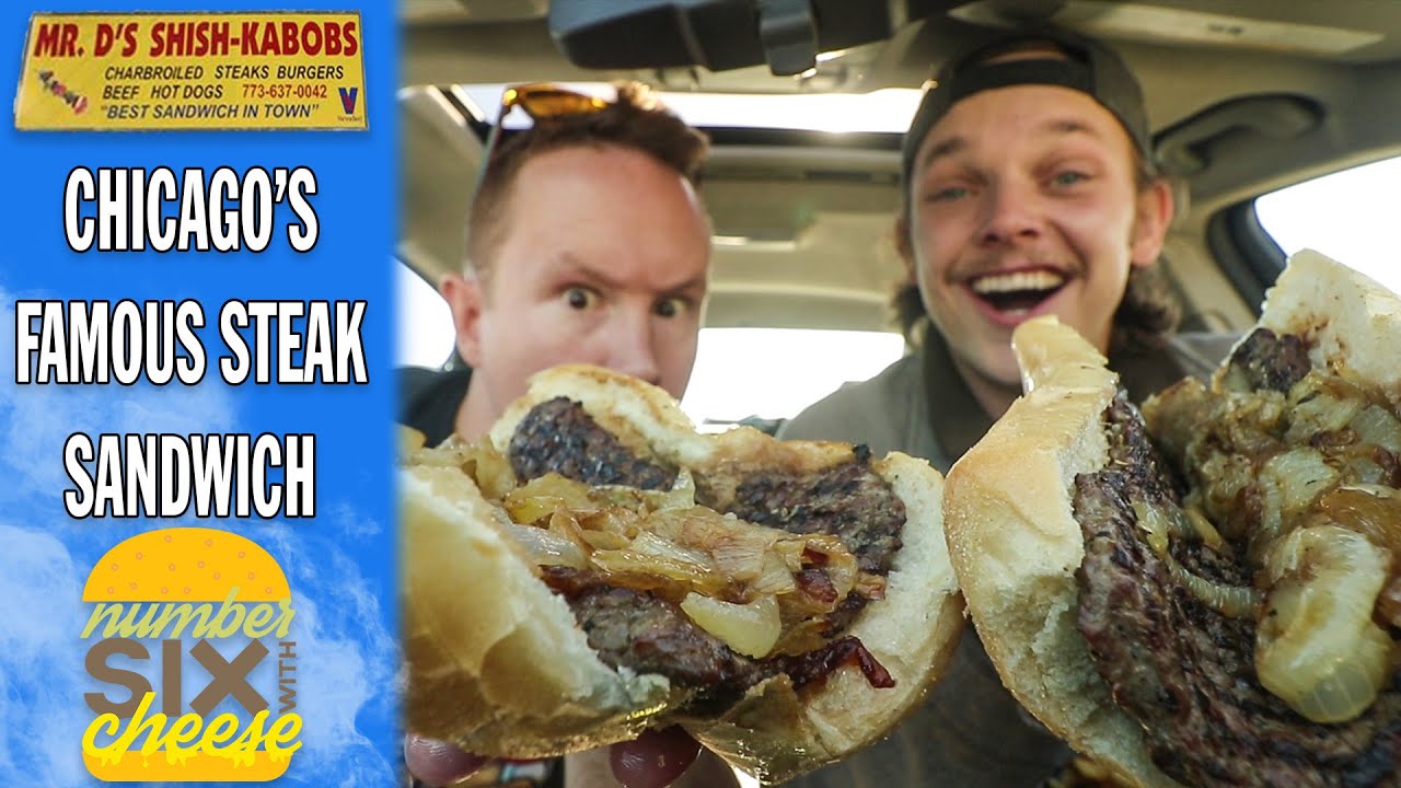 Chicago's Amazing Steak Sandwich from Mr. D's Shish-Kabobs