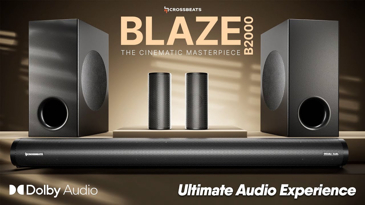 Crossbeats Blaze B2000: Best Surround Sound Home Theatre System Under 16K