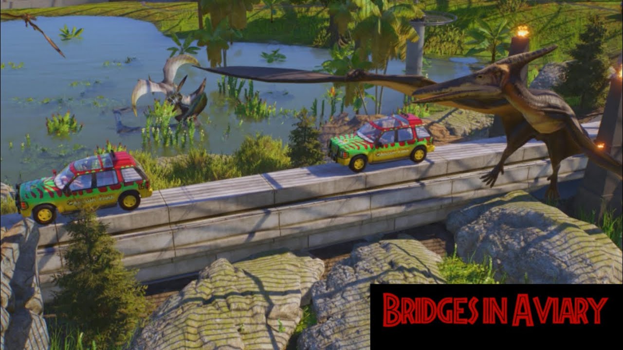 How to create Bridges inside Aviary’s! (Jurassic World Evolution 2)