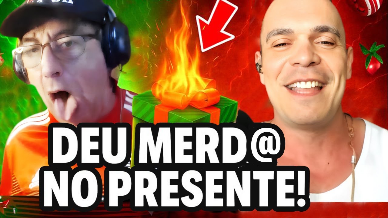 PRESENTE DE NATAL VIRA TRETA PESADA! MANO SURTA AO VIVO! 🎄🔥