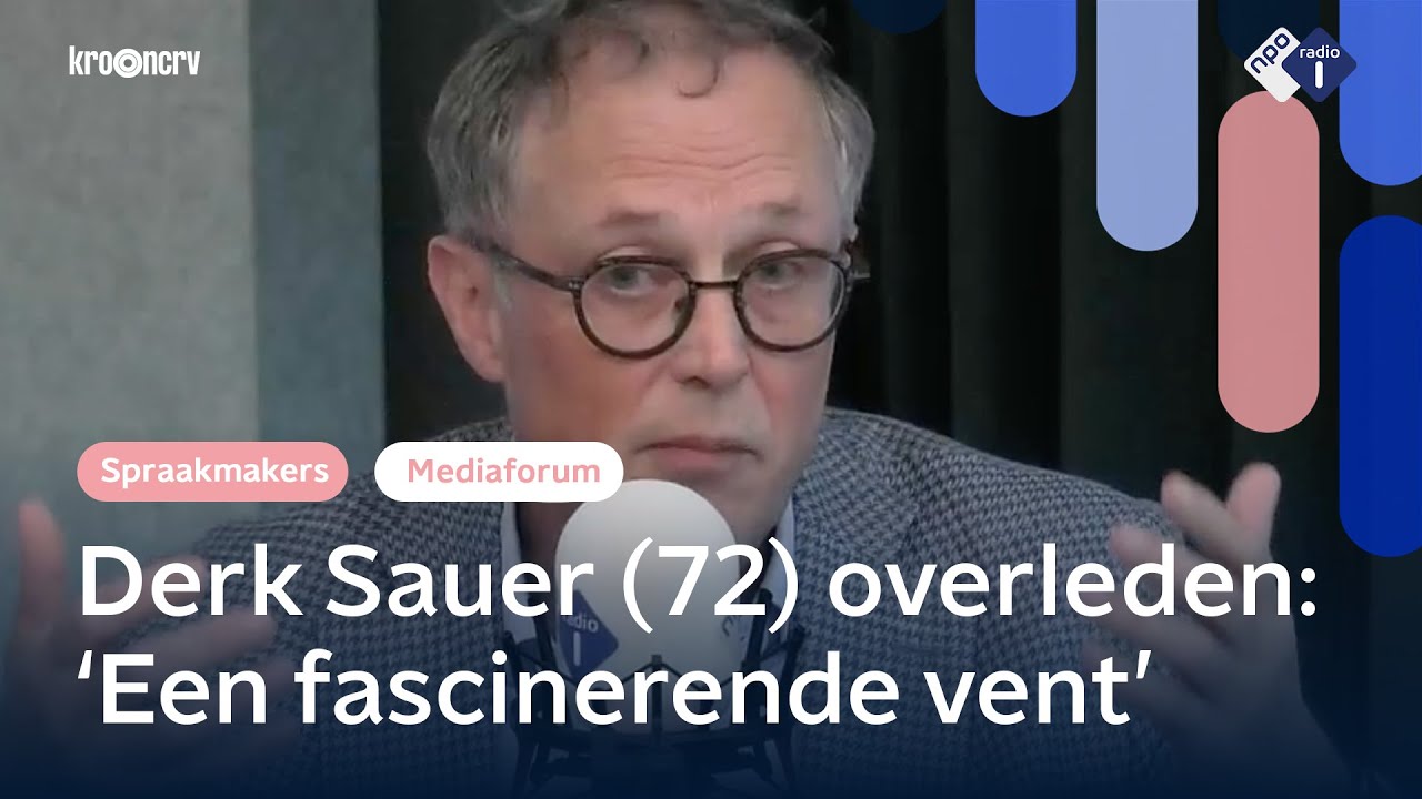 Herinneringen aan overleden journalist Derk Sauer (72) | NPO Radio 1