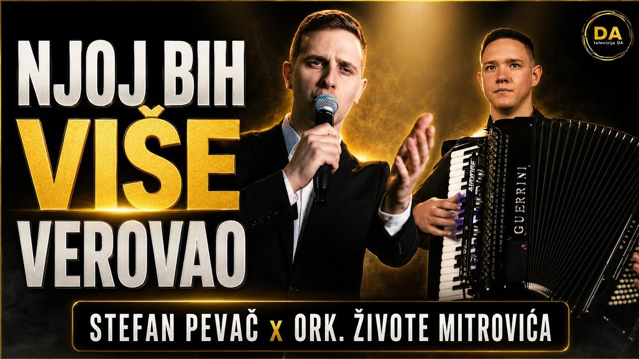 STEFAN PEVAČ & ORK. ŽIVOTE MITROVIĆA - NJOJ BIH VI&Scaron;E VEROVAO (COVER 2024)