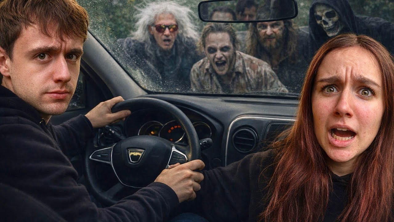 24H DANS LA VOITURE ! UN INCONNU PREND LE CONTROLE DE LA VOITURE ! - PINK LILY