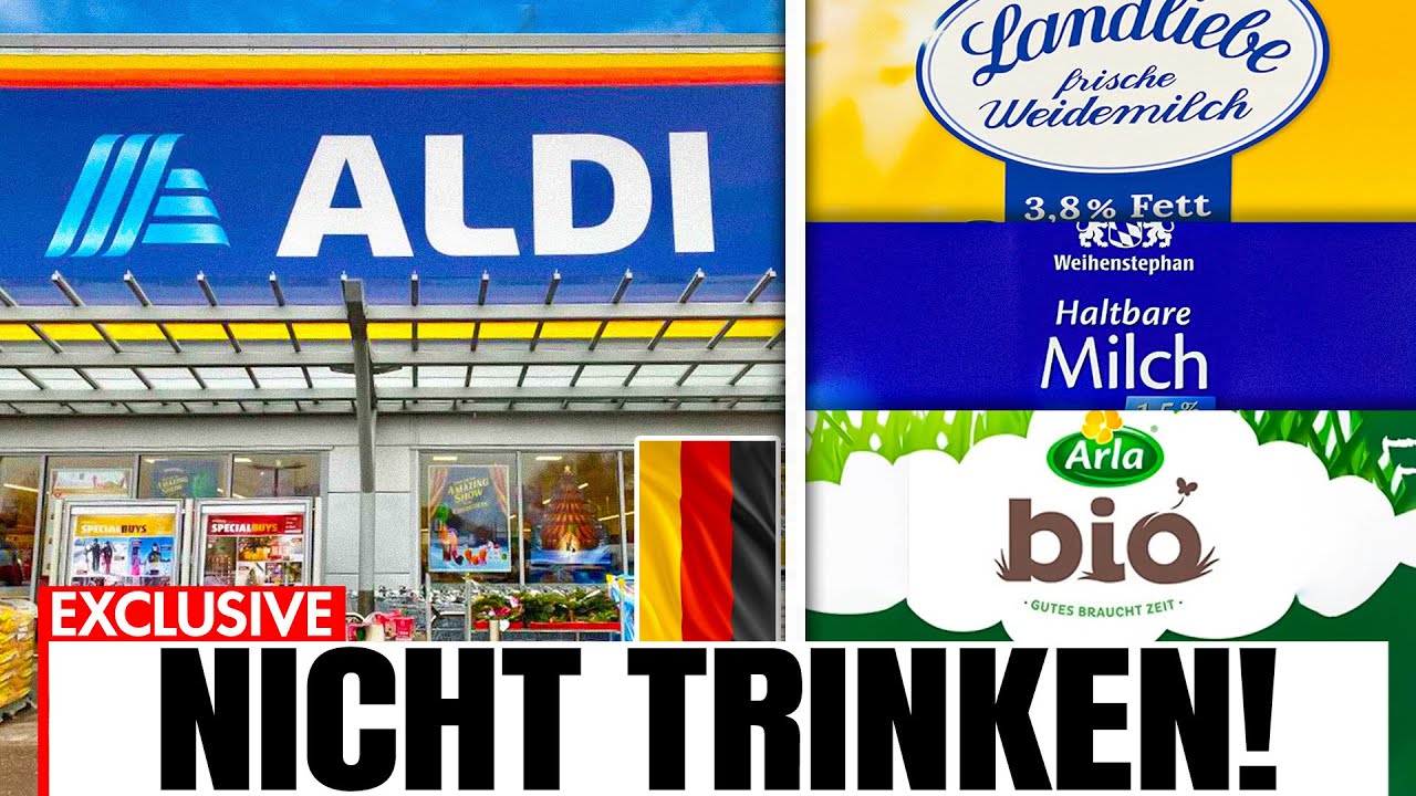 6 DE SCHLECHTESTEN MILCH-Marken, Die Du UNBEDINGT MEIDEN SOLLTEST
