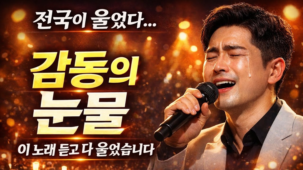 전국이 울었다… 듣자마자 눈물 터진 신곡 | 감동의 눈물 (남자 트로트)