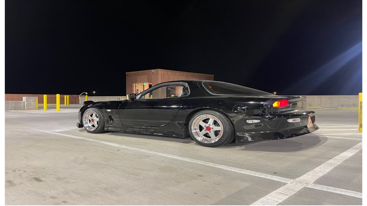 RX7 FD GETS NEW WHEELS