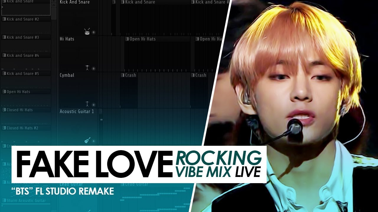 BTS - FAKE LOVE [2018 KBS Song Festival] Instrumental