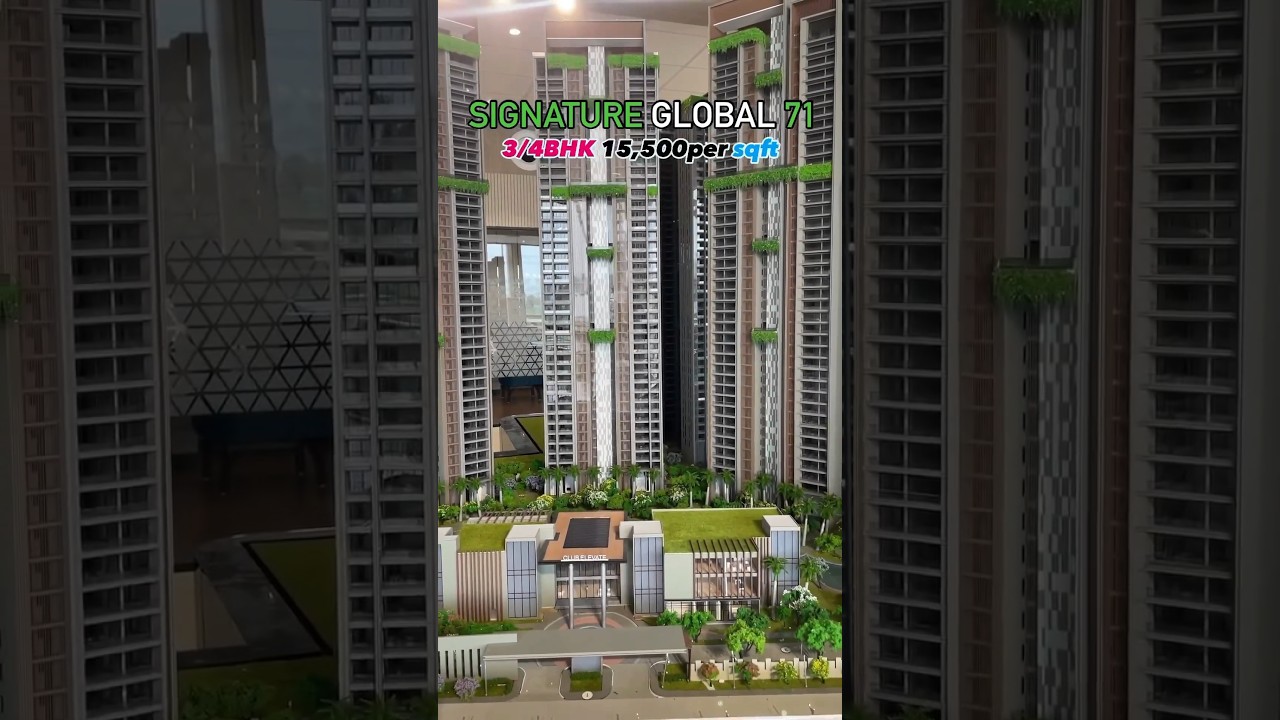 Signature global 71 Titanium SPR #gurgaon #realestate Best Deal 🤝 8905831726